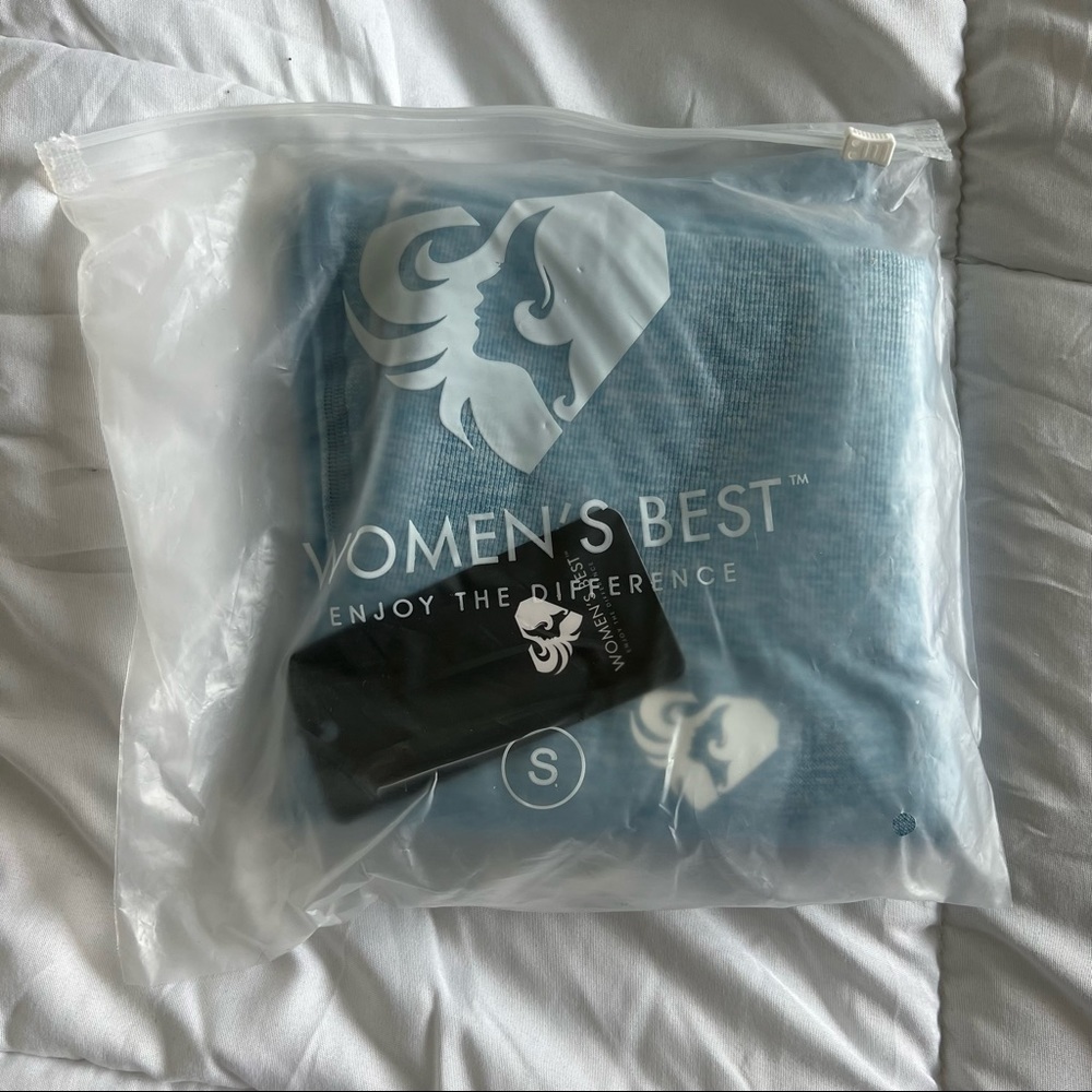 Womens Best Blue Seamless Leggings